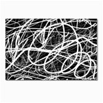 Flower Print Doodle Pattern Floral Postcards 5  x 7  (Pkg of 10) Front