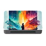 Starry Night Wanderlust: A Whimsical Adventure Memory Card Reader with CF Front