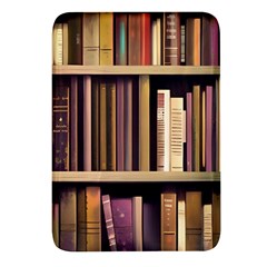 Books Bookshelves Office Fantasy Background Artwork Book Cover Apothecary Book Nook Literature Libra Rectangular Glass Fridge Magnet (4 Pack) by Grandong