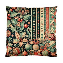 Winter Snow Holidays Standard Cushion Case (two Sides) by Bedest