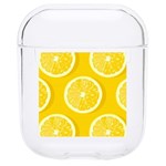 Lemon Fruits Slice Seamless Pattern Hard PC AirPods 1/2 Case Front