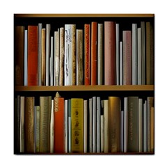 Book Nook Books Bookshelves Comfortable Cozy Literature Library Study Reading Reader Reading Nook Ro Tile Coaster by Maspions