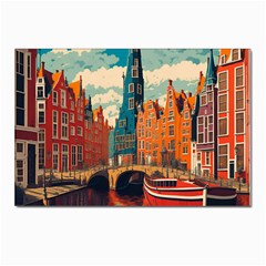 London England Bridge Europe Buildings Architecture Vintage Retro Town City Postcards 5  X 7  (pkg Of 10) by Maspions