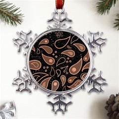 Background Beautiful Decorative Wallpaper Decor Backdrop Digital Graphic Design Trends Unique Style Metal Large Snowflake Ornament by Bedest