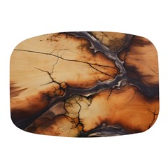 Texture Woodgrain Pattern Nature Wood Pattern Mini Square Pill Box by Maspions