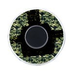 Camouflage pattern On-the-Go Memory Card Reader Front