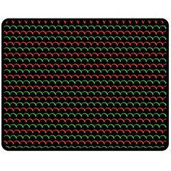 Geometric Pattern Design Line Fleece Blanket (medium) by Maspions
