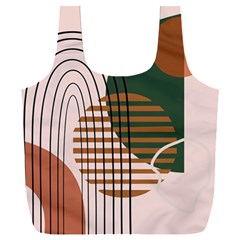 Line Forms Art Drawing Background Full Print Recycle Bag (xxl) by Maspions