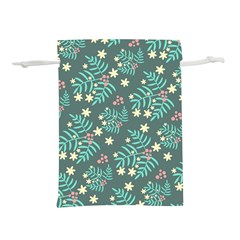 Illustration Pattern Seamless Lightweight Drawstring Pouch (l) by Maspions