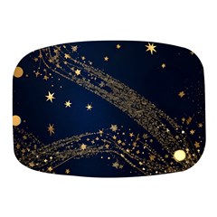 Starsstar Glitter Mini Square Pill Box by Maspions