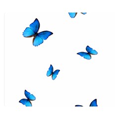 Butterfly-blue-phengaris Two Sides Premium Plush Fleece Blanket (kids Size) by saad11