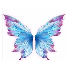 Butterfly-drawing-art-fairytale  Premium Plush Fleece Blanket (small) by saad11