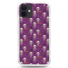 Skull Halloween Pattern Iphone 12 Mini Tpu Uv Print Case	 by Maspions