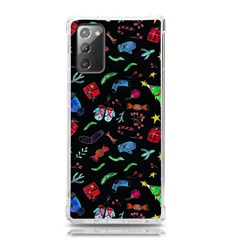 New Year Christmas Background Samsung Galaxy Note 20 Tpu Uv Case by Maspions