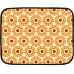 Pattern Shape Design Art Drawing Two Sides Fleece Blanket (Mini) 35 x27  Blanket Front
