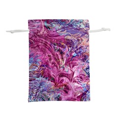 Fuchsia Blend Lightweight Drawstring Pouch (s) by kaleidomarblingart