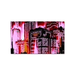 Cybercity Sticker Rectangular (100 Pack) by Sparkle