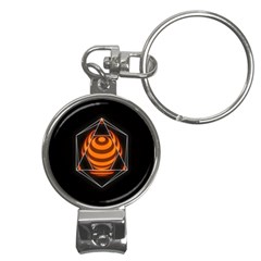 Geometry Nail Clippers Key Chain by Sparkle
