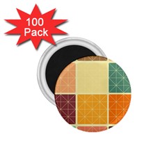 Square Cube Shape Colourful 1 75  Magnets (100 Pack)  by Proyonanggan