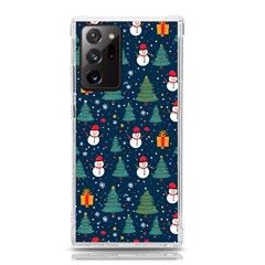 Snow Snowman Tree Christmas Tree Samsung Galaxy Note 20 Ultra Tpu Uv Case by Ravend