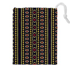 Background Art Pattern Design Drawstring Pouch (4xl) by Bedest