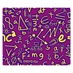Background Doodles Math Two Sides Premium Plush Fleece Blanket (kids Size) by Bedest