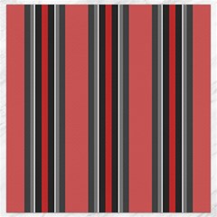 Rosa Grau Streifen Canvas 16  X 16  by 2607694c