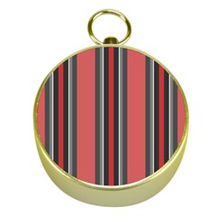 Rosa Grau Streifen Gold Compasses by 2607694c