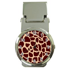 Animal Print Girraf Patterns Money Clip Watches by Ket1n9