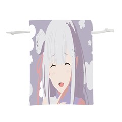 Emilia Rezero Lightweight Drawstring Pouch (l) by Azkajaya