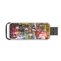 Water Droplets Portable Usb Flash (two Sides) by Azkajaya