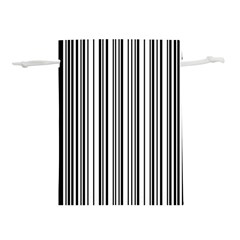 Barcode Pattern Lightweight Drawstring Pouch (l) by Ket1n9