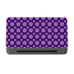White Pentacle And Purple Pattern Memory Card Reader With Cf by cheekywitch