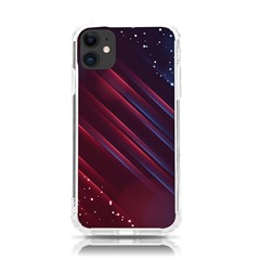 Illustrations Space Purple Iphone 11 Tpu Uv Print Case by anzea