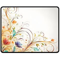 Flower Fleece Blanket (medium) by 2607694c