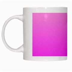Gradient Pink - Pastel Yellow Pink Rosa White Mug by 2607694c