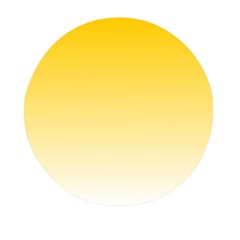 Gradient  Green, Yellow Mini Round Pill Box (pack Of 5) by 2607694c