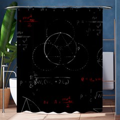Math Board Circuit Circuits Computer Shield Tech Technology Shower Curtain 60  X 72  (medium)  by Loisa77