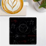 Math Board Circuit Circuits Computer Shield Tech Technology UV Print Square Tile Coaster  Front