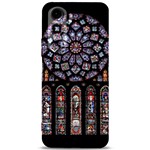 Chartres Cathedral Notre Dame De Paris Stained Glass Samsung Galaxy S24 Plus 6.7 Inch Black TPU UV Case Front