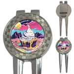 Dessert Chocolate Cream 3-in-1 Golf Divots Front