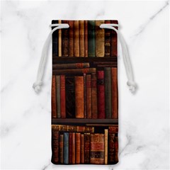 Old Books Vintage Office Antique Library Jewelry Bag by Perong