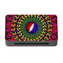 Grateful Dead Bear Pattern Memory Card Reader With Cf by Maspions