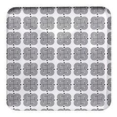 Abstract Pattern Texture Background Art Square Glass Fridge Magnet (4 Pack) by Perong