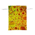 Oil Drop Water Oil Abstract Oily Lightweight Drawstring Pouch (L) Back