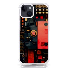 Tech Technology Pattern Iphone 14 Tpu Uv Print Case by Salmanaz77