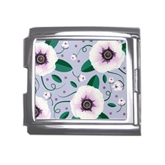 Flowers Petals Blossom Flora Mega Link Italian Charm (18mm) by Apenda