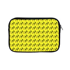 Fern Pattern 2 Yellow Apple Ipad Mini Zipper Cases by snowwhitegirl