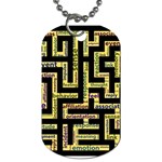 Mindset Stimulus Response Emotion Dog Tag (Two Sides) Back