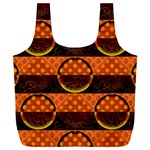 Art Pattern Design Wallpaper Full Print Recycle Bag (XXXL) Front